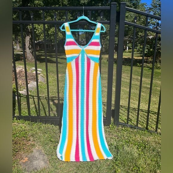 Anthropologie SOLID & STRIPED Aubrey Midi Dress NWT - Picture 2 of 9